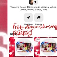 video: Valentine's Day 2024 Gospel Music and More from donnasmusicqk PINTEREST