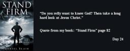 Book Quote: Stand Firm