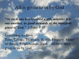 "PREPARE FOR YOUR FUTURE" BY DAVID MCMILLEN 