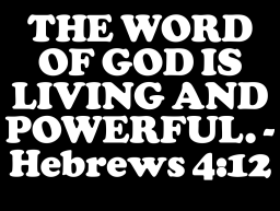 "GOD'S WORD: USE AS DIRECTED" BY ANDREW WOMMACK 