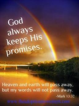 "GOD KEEPS HIS PROMISES" BY DAVID MCMILLEN 