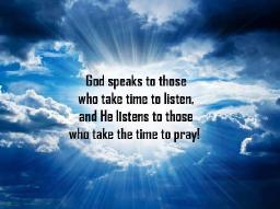 "GOD'S VOICE" BY ANDREW WOMMACK  