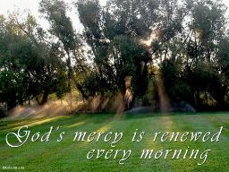 "GOD'S MERCY IS A GIFT" BY ANDREW WOMMACK 