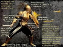 "PUTTING ON THE FULL ARMOUR OF GOD" BY DAVID MCMILLEN 