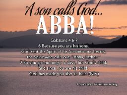 "A LOVING FATHER" BY ANDREW WOMMACK 