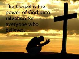 "OPPOSITIION TO THE GOSPEL" BY ANDREW WOMMACK 