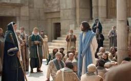 "JESUS CHALLENGES THE SADDUCEES" BY ANDREW WOMMACK 