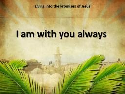 "THE PROMISES OF GOD" BY DAVID MCMILLEN 