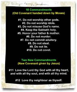 "THE TWELVE COMMANDMENTS" BY DAVID MCMILLEN 