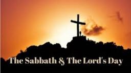 "WHAT DAY IS YOUR SABBATH?" BY DAVID MCMILLEN 