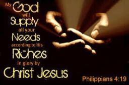 "ARE YOU LETTING JESUS PROVIDE FOR YOU? BY DAVID MCMILLEN 