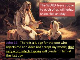 "RIGHTEOUS JUDGMENT"  BY ANDREW WOMMACK 