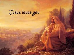 "JESUS IS THINKING ABOUT YOU" BY DAVID MCMILLEN 