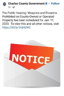 Charles County moves to ban guns