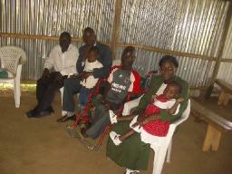 Fundraising for our crippled church member Ramadhan.