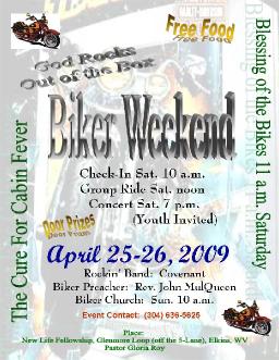 God Rocks Out of the Box Biker Weekend