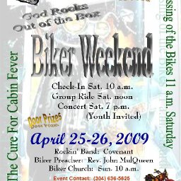God Rocks Out of the Box Biker Weekend