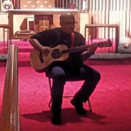 Mike Vargas at the ROCK CAFE