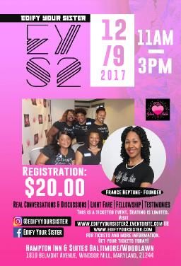 Edify Your Sister™ EYS2 In His Image!