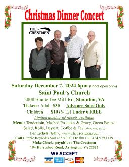 Christmas Dinner & Concert