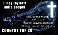 Country Artist of the Month - July 2021