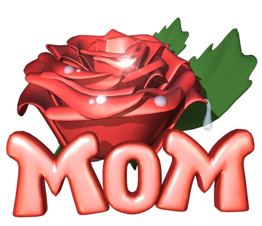 Rose mom. Mom Clipart. Women s Day pic.