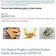 Idols prosperity preacher