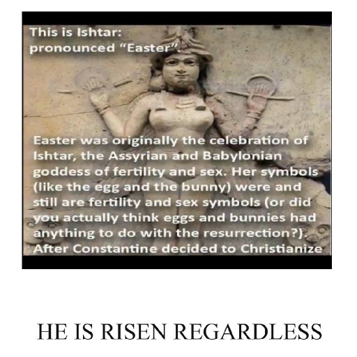 Easter Ishtar fertility goddess
