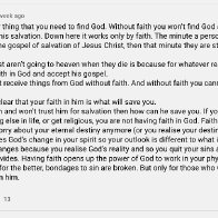 Disciple Robert faith to find God