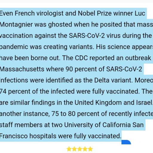 Shocking Ignorance
