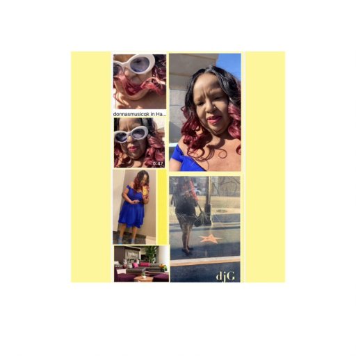 donnasmusicqk in Hawthorne California Video 2 LA LIVE 2021 photo cover with  border deejaniccaG