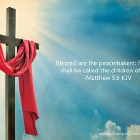 Peace I leave with you