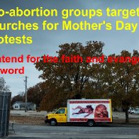 Pick up your cross preach at protest