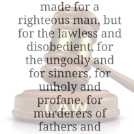 If a man love me, he will keep my words