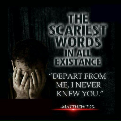 Deaf ears I never knew you