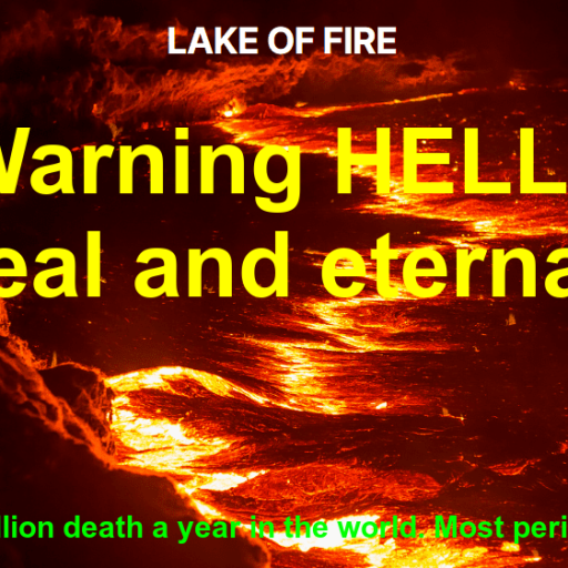 Warning HELL is eternal