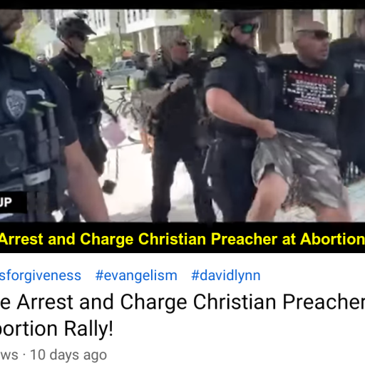 Preacher arrested and charged
