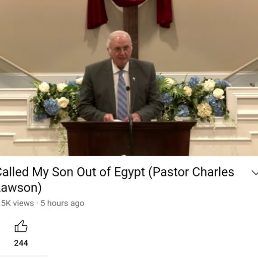 Called My Son Out of Egypt