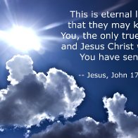 Cleave unto him: for he is thy life