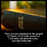 I declare unto you the gospel