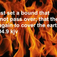 The boundaries of faith