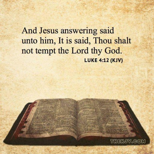 Thou shalt have none other gods before me!