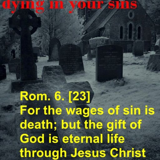 Dying in your sins