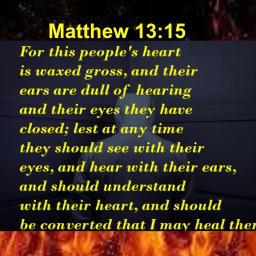 Dull hearing closed eyes waxed heart