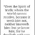 Spirit of Truth World Rejects