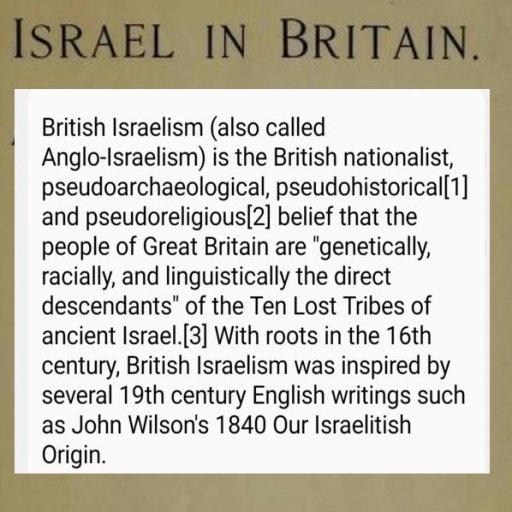 Israelism in Britain