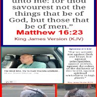 Beware the wiles of the devil