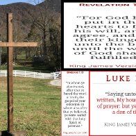  Paul's strong admonition to them