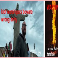 Warning dangers of displeasing God