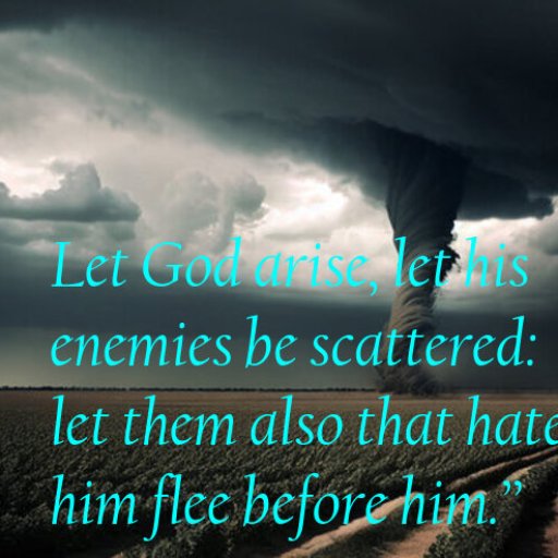 God's enemies shall scatter